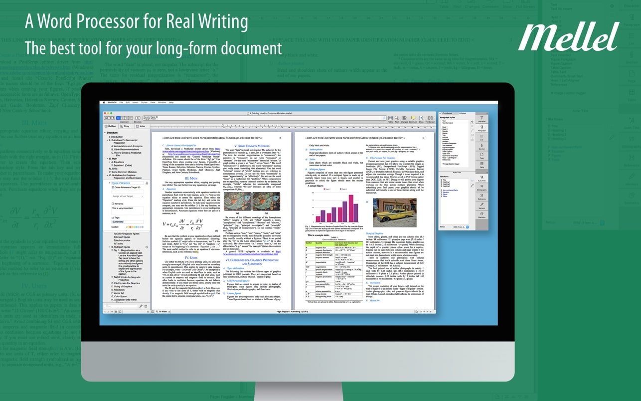 Mellel 6 screenshot 1